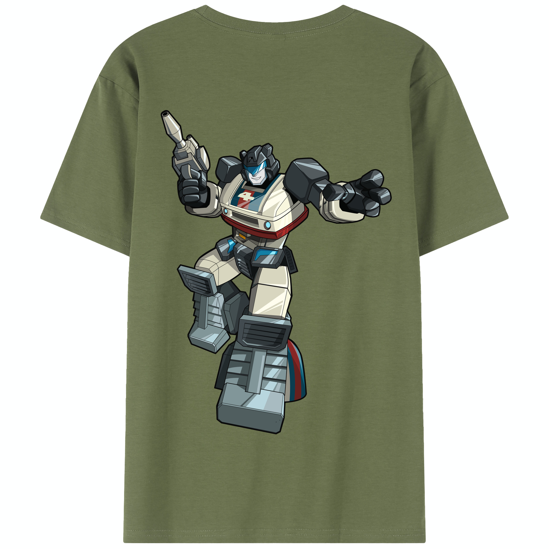 （画像用）  綿100％半袖Tシャツ（背面プリント）